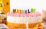Bougies d'anniversaire mathilde et mathieu