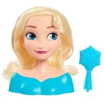 DISNEY FROZEN - Tete a coiffer Princesse Elsa - La Reine des Neiges II - Avec Brosse - 20 cm