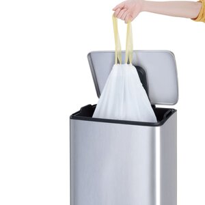 EKO Ensemble sacs poubelle E 25-35 L 24x12 Pièces Blanc