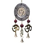 Mobile avec clochettes et graines de rudraksha 26.5 cm