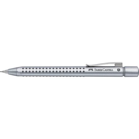 Porte-mines grip 2011 diam 0 7mm argent x 5 faber-castell