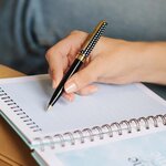 Stylo Bille Noir Rétractable Tu Es Le Meilleur - Draeger paris