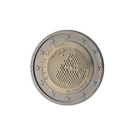 Slovénie 2018 - 2 euro commémorative abeilles