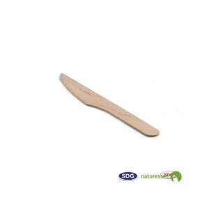 Couteau en bois naturel 16 5 cm - sdg - lot de 2000 -  - bois