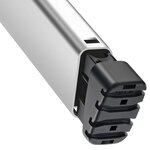 Hailo escabeau l60 4 marches 146 cm aluminium 8160-407