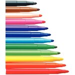 Stabilo pochette souple de 12 feutres de coloriage power max