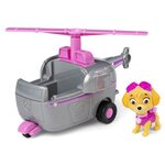 Pat patrouille - vehicule + figurine amovible stella paw patrol - 6056855 - jeu jouet enfant a partir de 3 ans