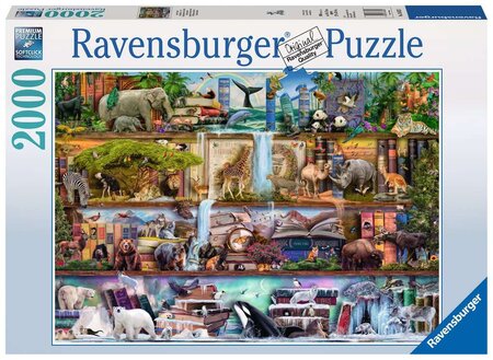 Ravensburger puzzle 2000 pièces - magnifique monde animal / aimee stewart