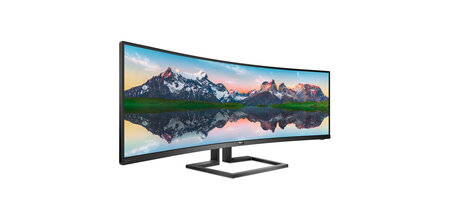 Philips 498p9/00 écran plat de pc 124 cm (48.8") 5120 x 1440 pixels lcd noir