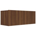 vidaXL Ensemble de meubles TV 7 Pièces Chêne marron Bois d'ingénierie