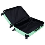 vidaXL Ensemble de valises rigides 3 Pièces Menthe ABS