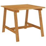 vidaXL Ensemble de salle à manger de jardin 3 Pièces Beige