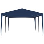vidaXL Tente de réception 4x6 m bleu