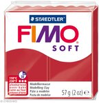 Pâte Fimo 57 g Soft Rouge Noel 8020.2P