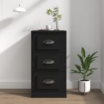 vidaXL Buffet noir 36x35 5x67 5 cm bois d'ingénierie