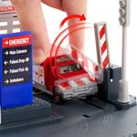 Matchbox playset helicoptere - circuit / petite voiture - 3 ans et +