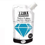 Peinture à paillettes - Bleu caraïbe - 80 ml
