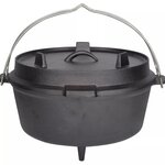 Esschert Design Marmite 6 5 L noir FF235