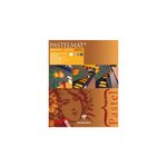 Bloc 12 feuilles pastelmat 360g 24x30 cm nouvelles teintes assortiment foncé clairefontaine