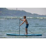 Stand up paddle gonflable arrow rohe 10'8'' (325cm) 32'' (81cm) 6'' (15cm) avec pompe  pagaie  leash et sac de transport