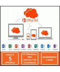 Microsoft Office 365 (PC  Mac  Android  iOS  Chromebook) - Validité 6-12 mois - A télécharger