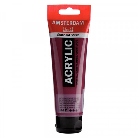 Peinture acrylique en tube - tête morte violet - 120ml - amsterdam