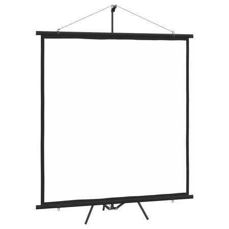 vidaXL Écran de projection avec trépied 63" 1:1