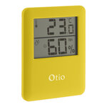 Thermomètre / Hygromètre intérieur magnétique - Jaune - Otio