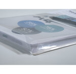 Sachet De 2 Pochettes Adhésives À Soufflet - Pp Haute Qualité 20/100e - A4 - X 10 - Exacompta