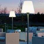 Lampadaire ext filaire standy w180 blanc polyéthylène h180cm