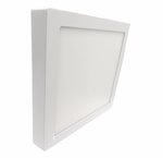 Plafonnier led carré 24w 220v - blanc froid 6000k - 8000k - silamp