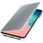 Samsung clear view cover s10e - blanc