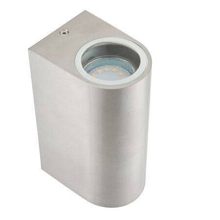 Smartwares lampe murale led haut et bas 6 w chrome 5000.467