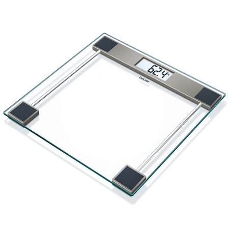 Beurer pèse-personne de salle de bain gs 11 verre transparent