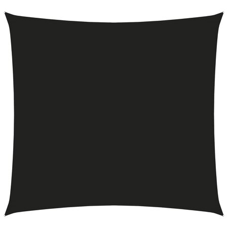 vidaXL Voile de parasol Tissu Oxford carré 4 5x4 5 m Noir