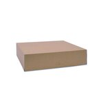 2 boîtes en carton pour gâteaux 32 x 32 x 8 cm