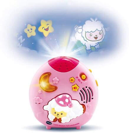 Lumi Mouton Nuit Enchantée Rose