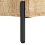 vidaXL Meuble TV chêne sonoma 102x36x50 cm bois d'ingénierie