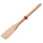 Tefal spatule a angle ingenio - bois hetre et silicone platinium - 33 cm