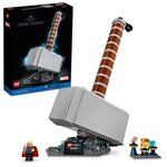 Lego 76209 marvel le marteau de thor  maquette a construire  avengers de la saga infinity  figurine thor et le gant de l'infini