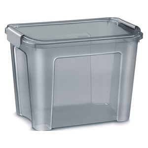 Boîte de rangement smart box 18 litres recyclée translucide - cep