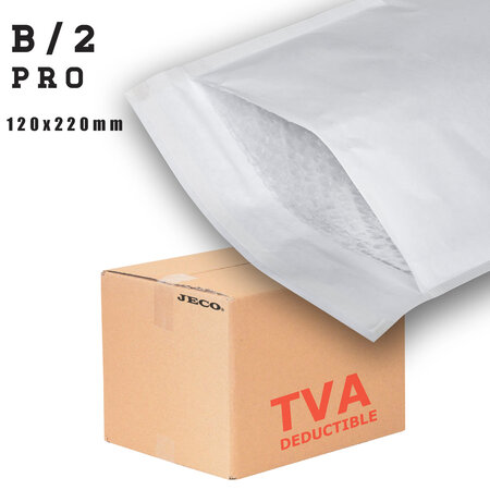 Lot de 200 enveloppes bulle b/2 120×220
