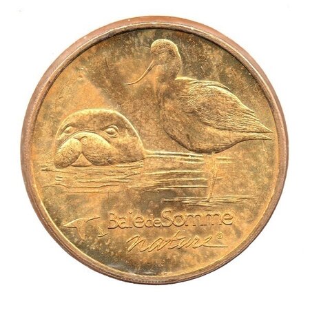 Mini médaille monnaie de paris 2009 - baie de somme