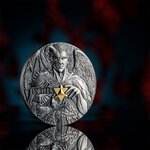 Pièce de monnaie en Argent 2000 Francs g 62.2 (2 oz) Millésime 2023 Dual Essence LUCIFER MORNING STAR