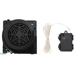 vidaXL Bonhomme de neige gonflable avec LED 360 cm
