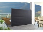 Paravent retractable  "Vento 2" - 3 x 2 m - Gris foncé