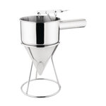 Entonnoir à piston en acier inoxydable vogue - 1.3 l -  - acier inoxydable1 3 x210mm
