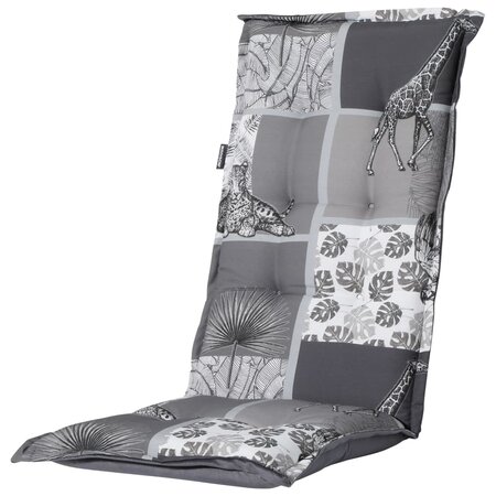 Madison Coussin de chaise à dossier haut Sifra 123x50 cm Gris