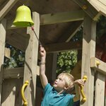 Cloche de pompier pour cabane enfant