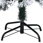 vidaXL Arbre de Noël artificiel pré-éclairé et boules vert 150 cm PVC